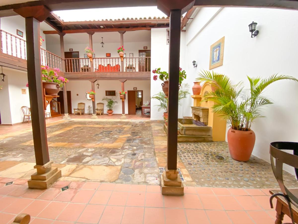 Casa Del Carmen - Villa De Leyva Eksteriør bilde