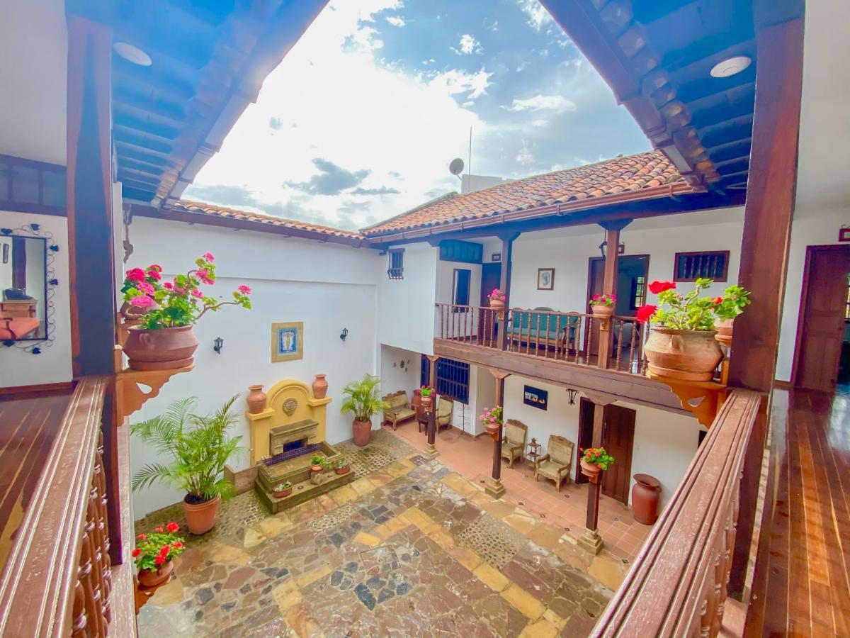 Casa Del Carmen - Villa De Leyva Eksteriør bilde