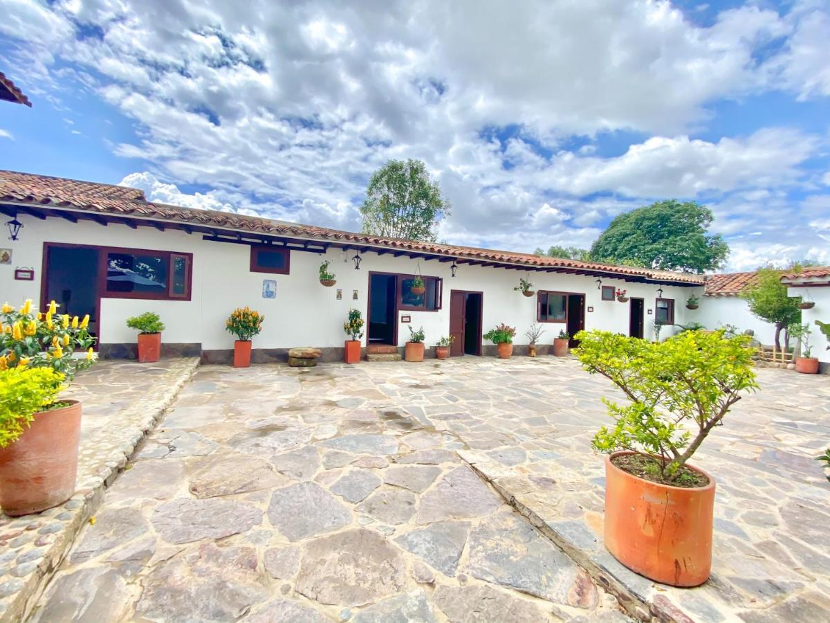 Casa Del Carmen - Villa De Leyva Eksteriør bilde